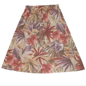 Vintage Floral Skirt